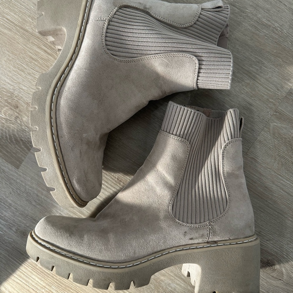 NOBO Taupe Ankle Boots